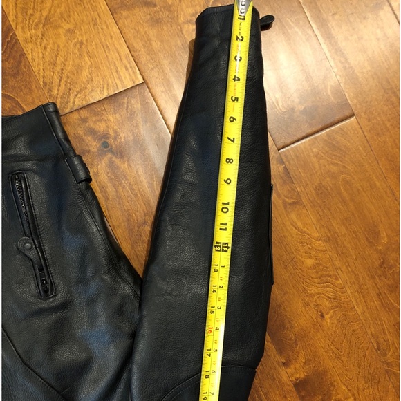 River Road Ladies Leather Heavy Duty Motorcycle Jacket - Size S - Picture 10 of 11